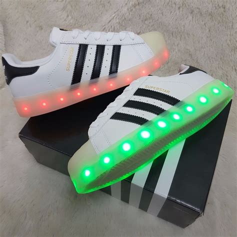 tenis adidas superstar con luces|adidas Originals Superstar .